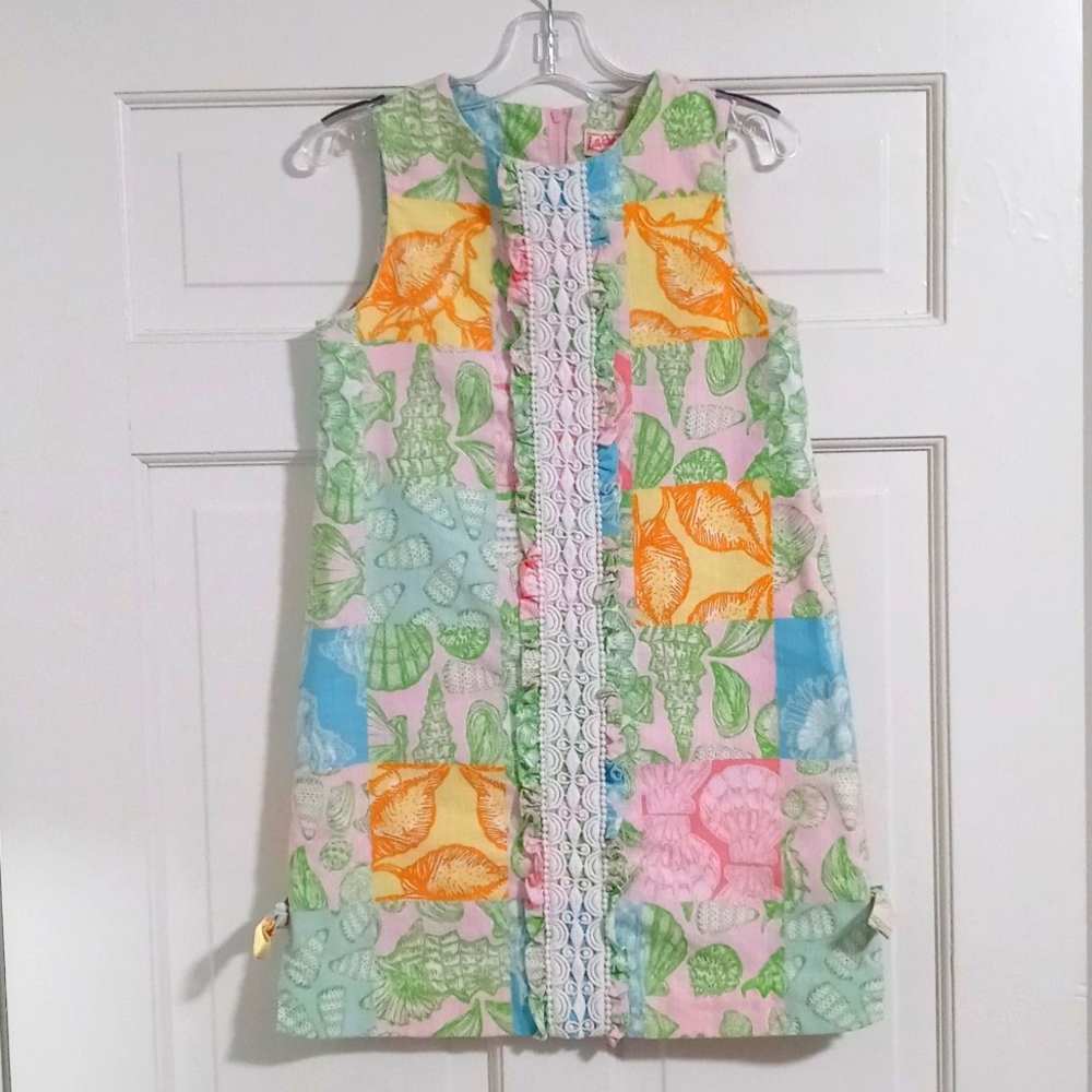 🐚RARE Lilly Pulitzer🐚 - Little Lilly Ruffle Shift Dress